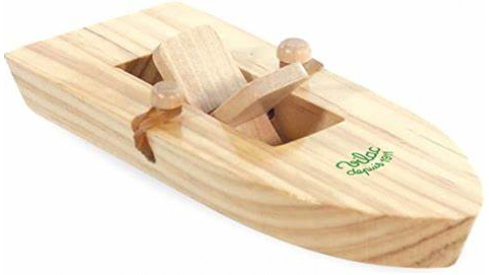 Rubber band boat